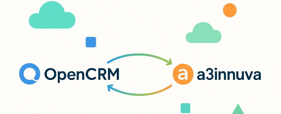 OpenCRM se integra con A3Innuva. Cumple con Verifactu fácilmente